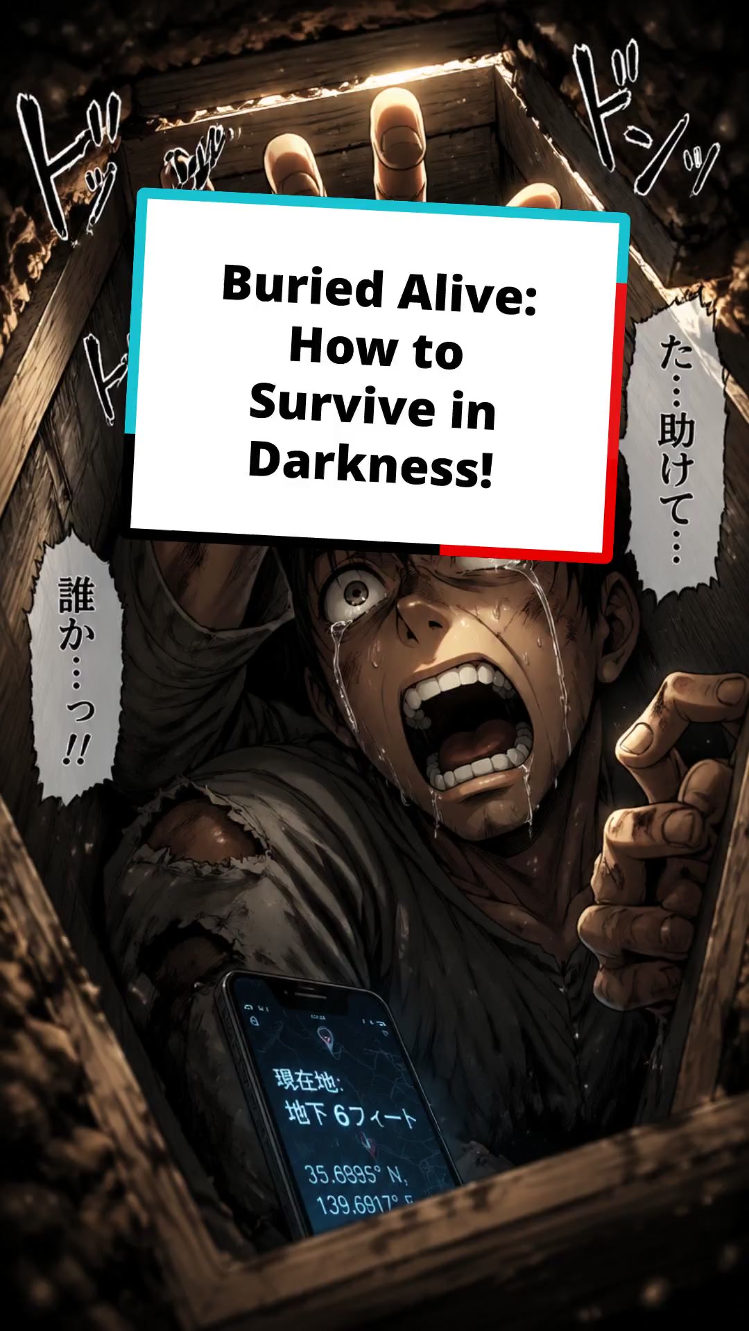 Buried Alive: How to Survive in Darkness!