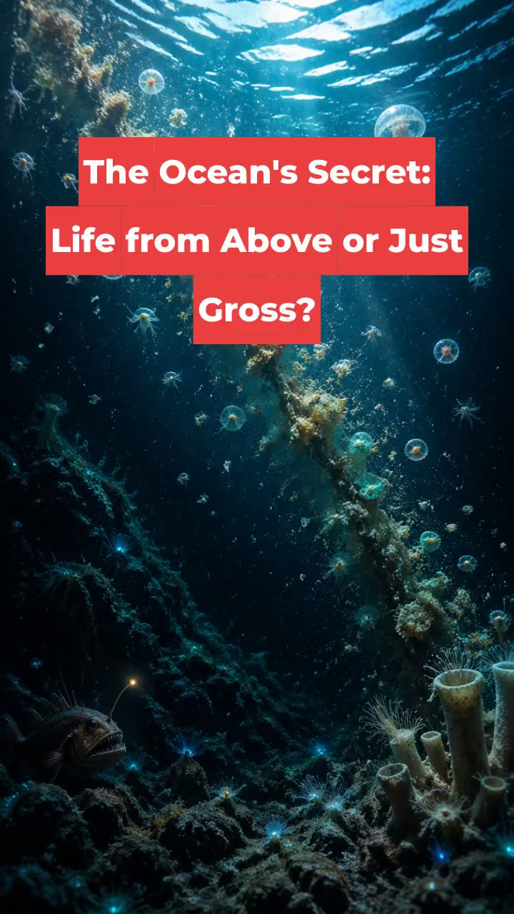 The Ocean's Secret: Life from Above or Just Gross?