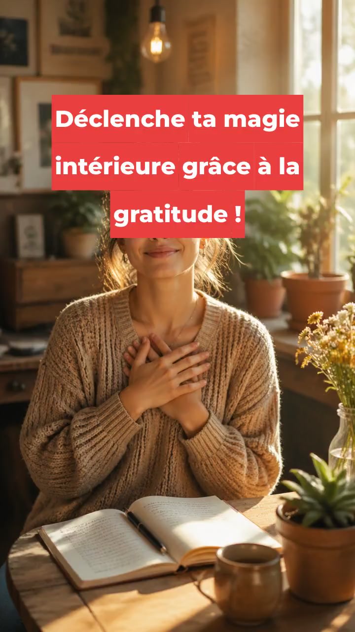 Déclenche ta magie intérieure grâce à la gratitude !