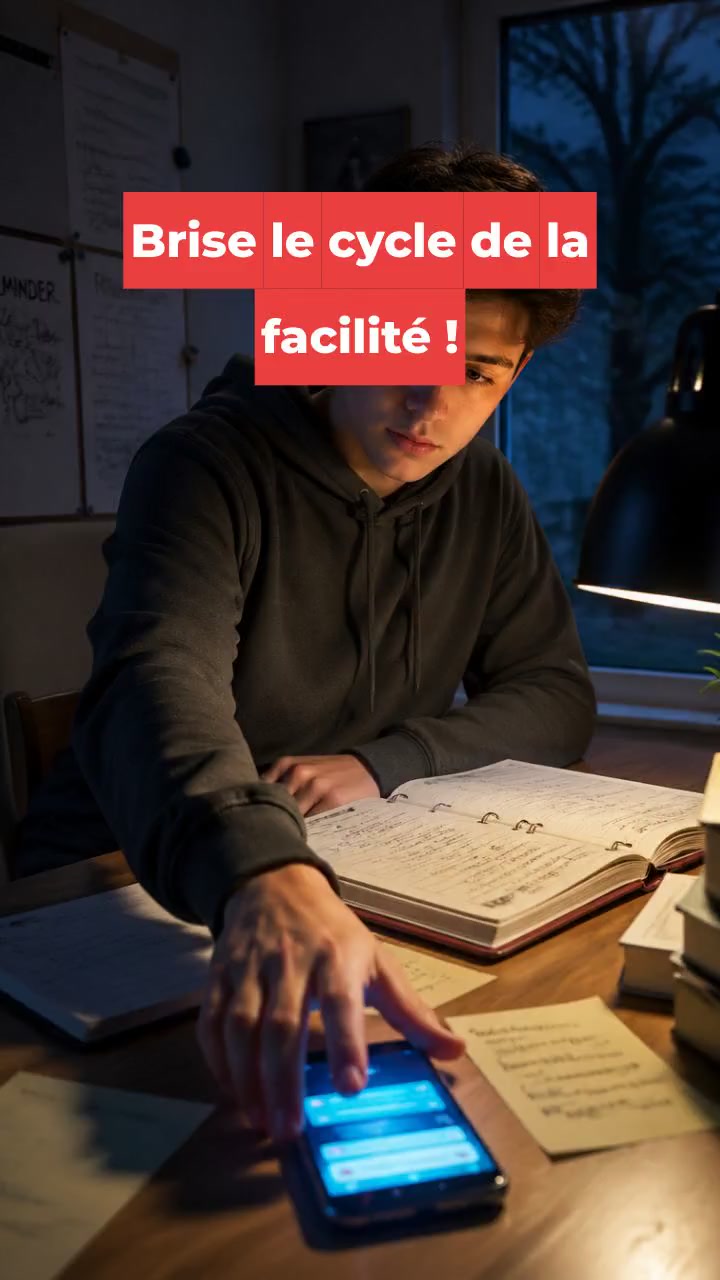 Brise le cycle de la facilité !