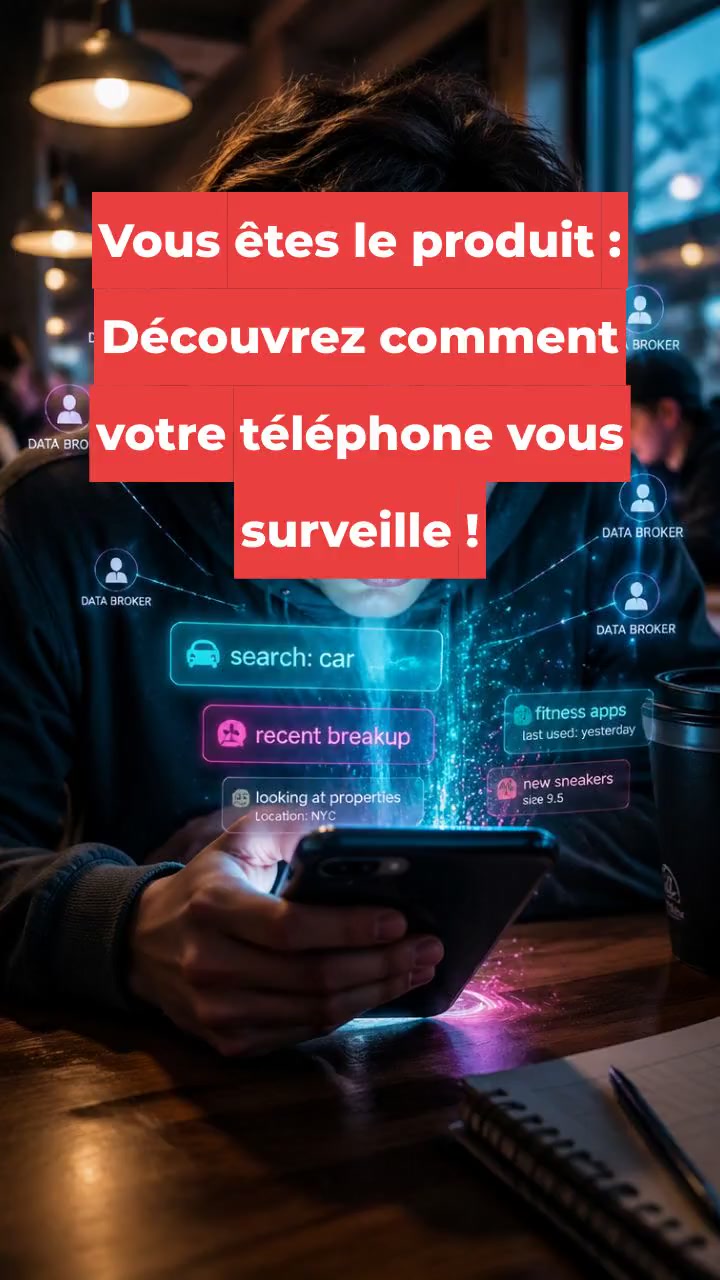 Vous êtes le produit : Découvrez comment votre téléphone vous surveille !