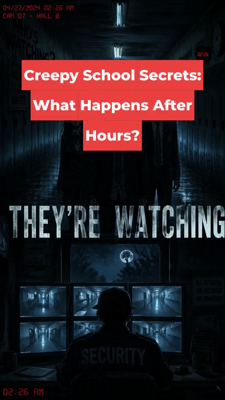 Creepy School Secrets: What Happens After Hours?