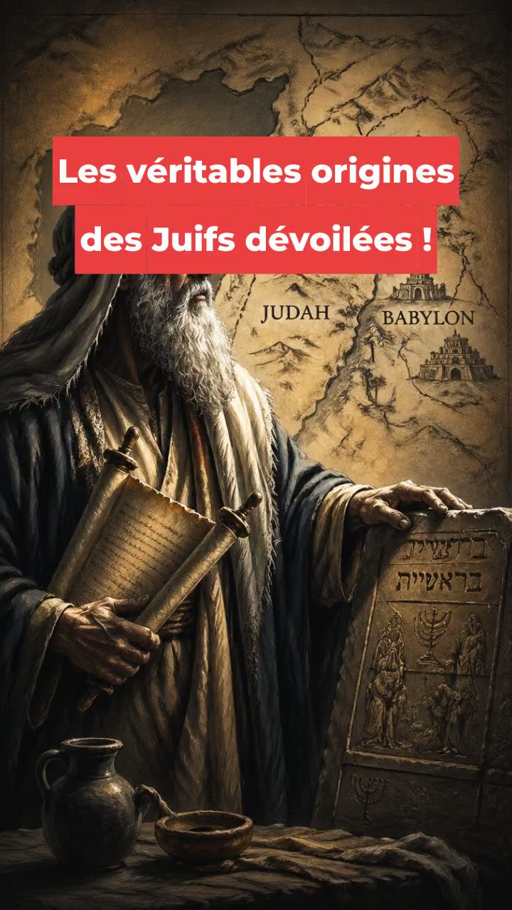 Les véritables origines des Juifs dévoilées !