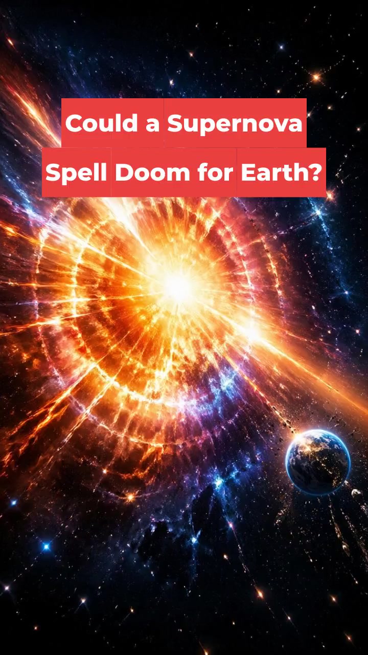 Could a Supernova Spell Doom for Earth?