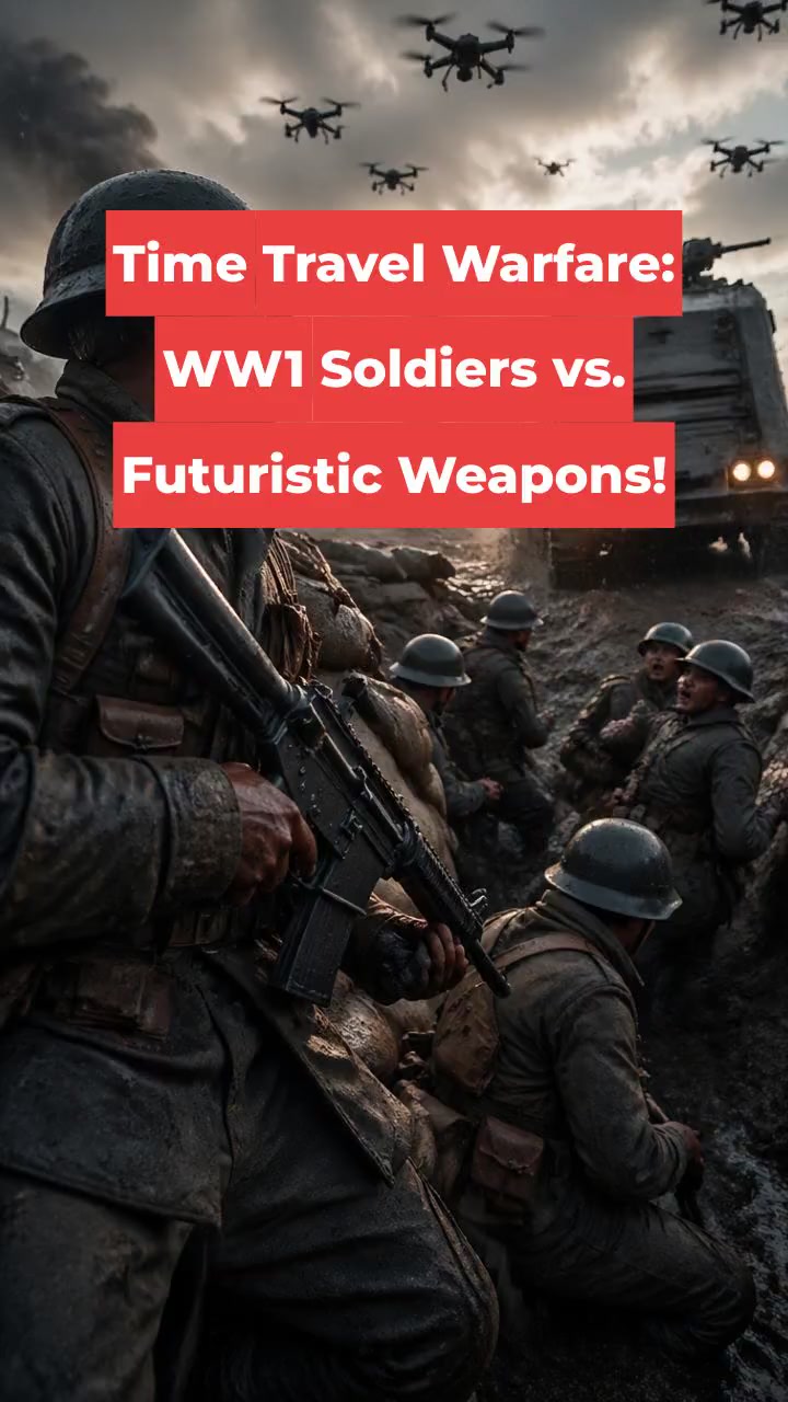 What if WW1 Soldiers had Modern Weapon