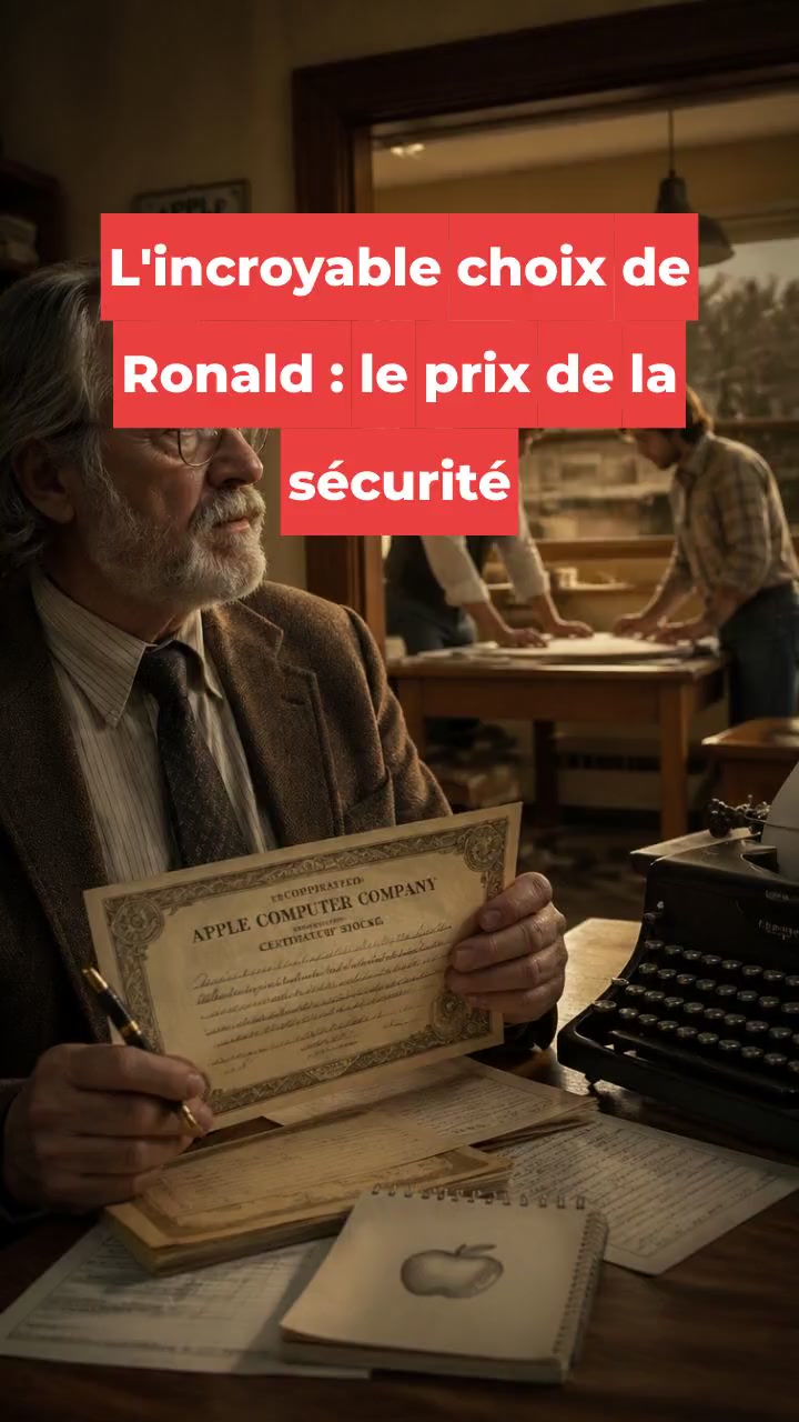 L'incroyable choix de Ronald : le prix de la sécurité