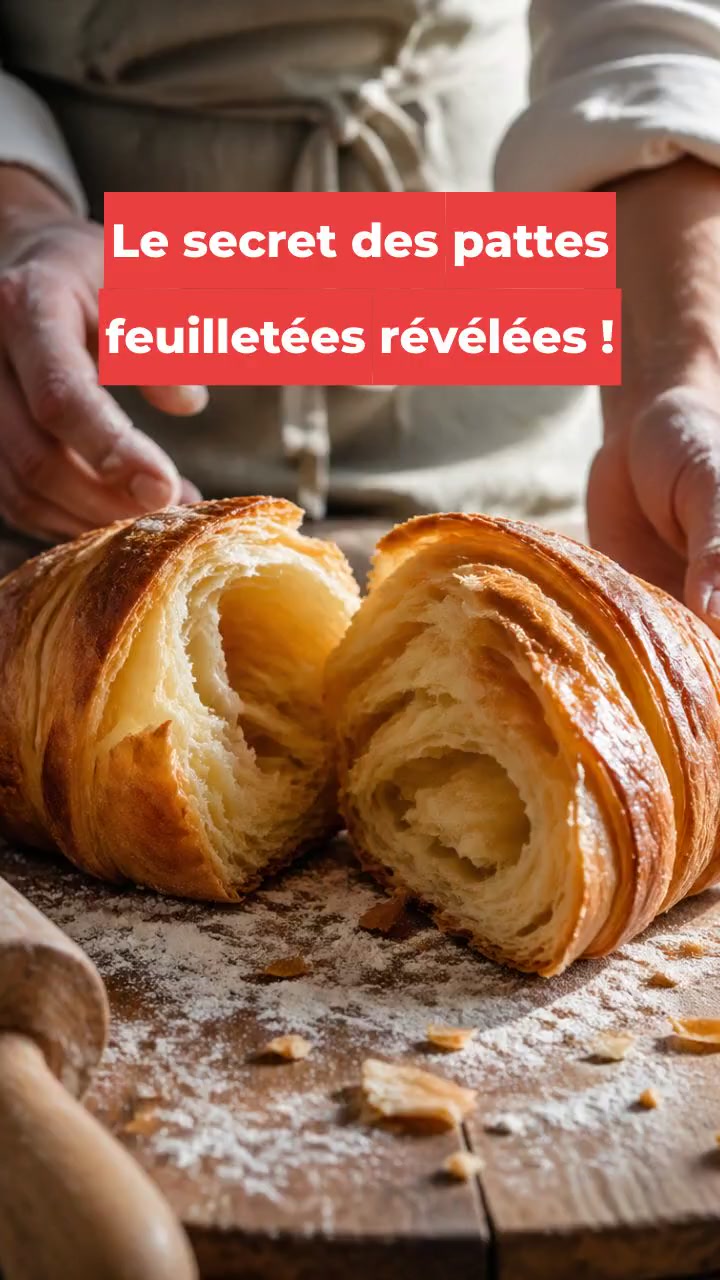 Le secret des pattes feuilletées révélées !
