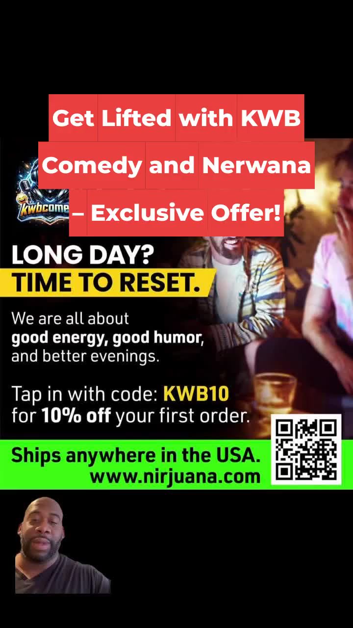 Get Lifted with KWB Comedy and Nerwana – Exclusive Offer!