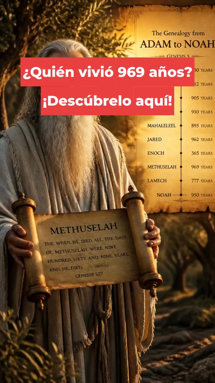 ¿Quién vivió 969 años? ¡Descúbrelo aquí!