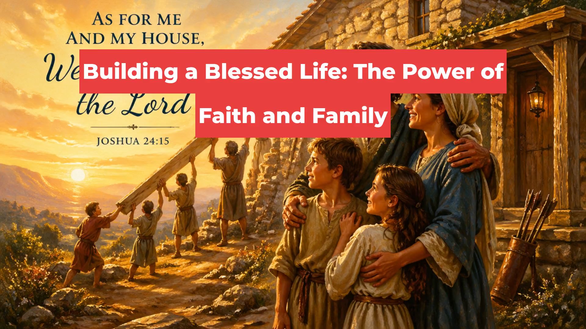Building a Blessed Life: The Power of Faith and Family