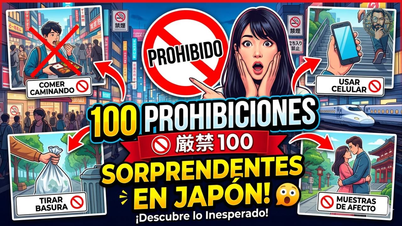 ¡100 Prohibiciones Sorprendentes en Japón!