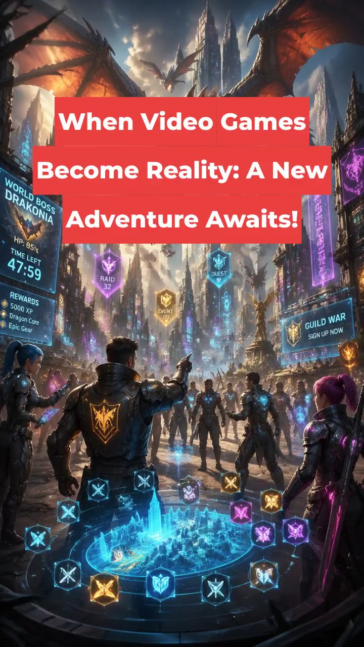 When Video Games Become Reality: A New Adventure Awaits!