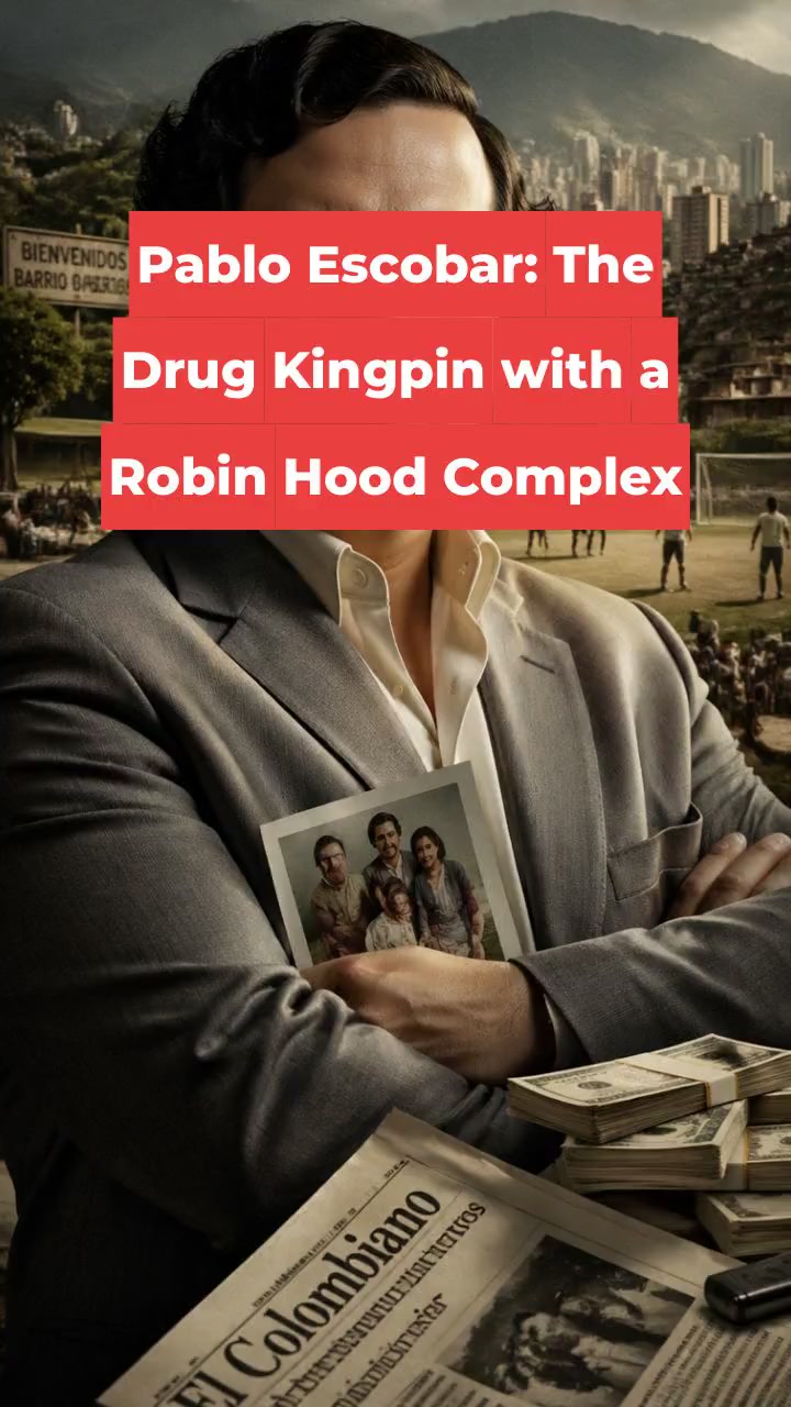 Pablo Escobar: The Drug Kingpin with a Robin Hood Complex