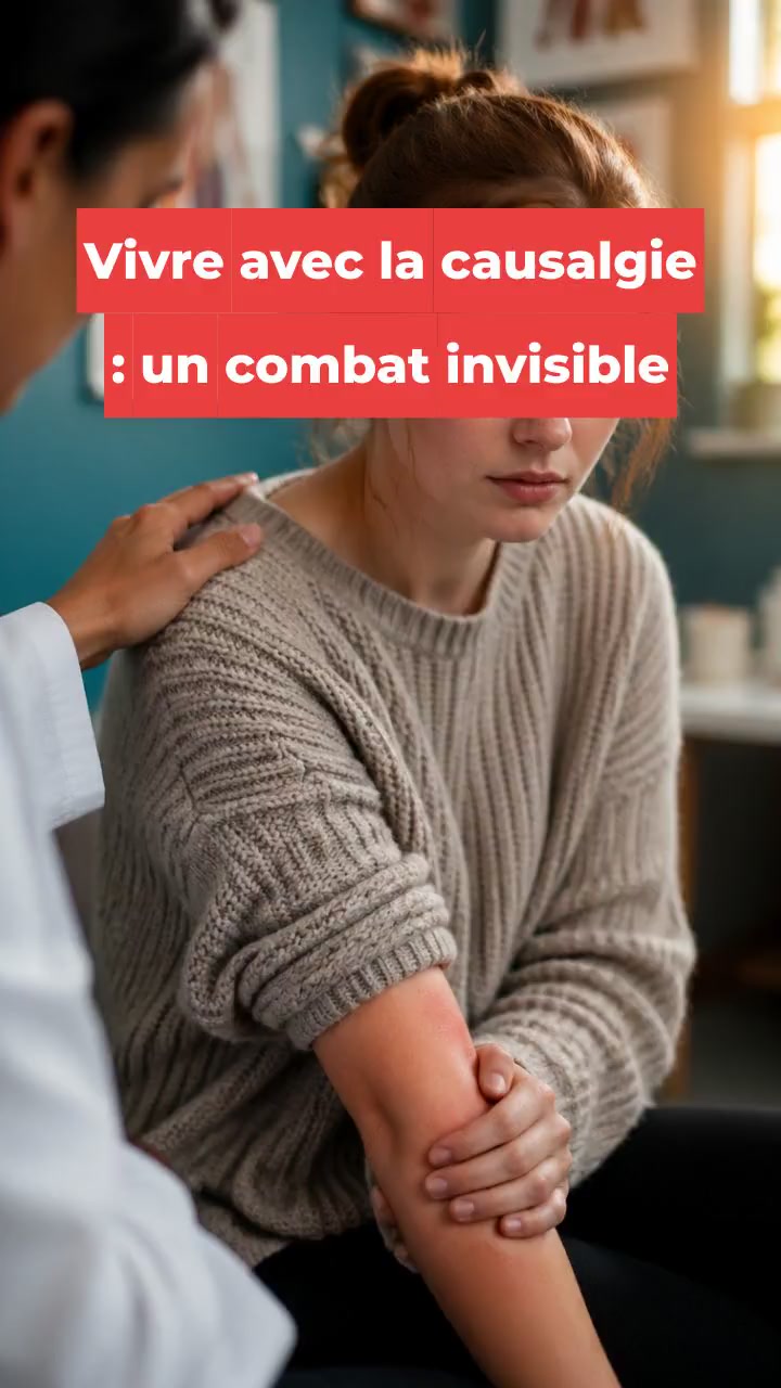 Vivre avec la causalgie : un combat invisible