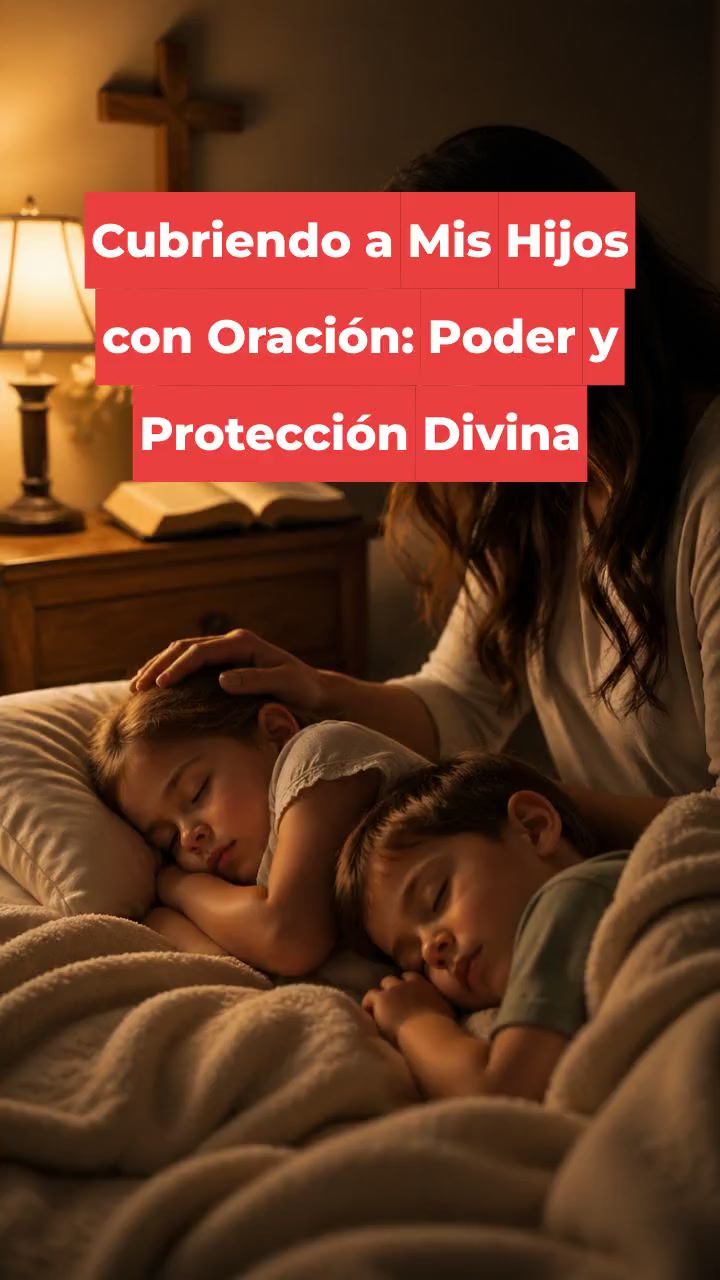 Cubriendo a Mis Hijos con Oración: Poder y Protección Divina