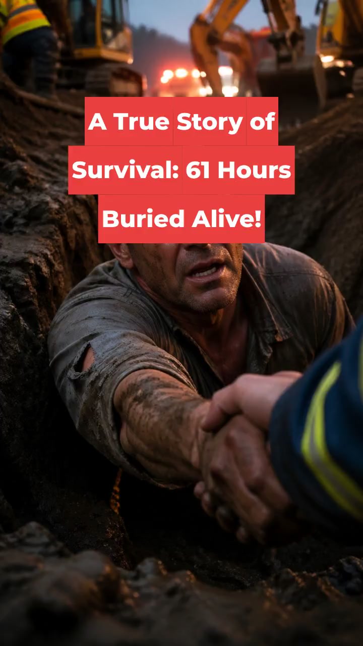 A True Story of Survival: 61 Hours Buried Alive!