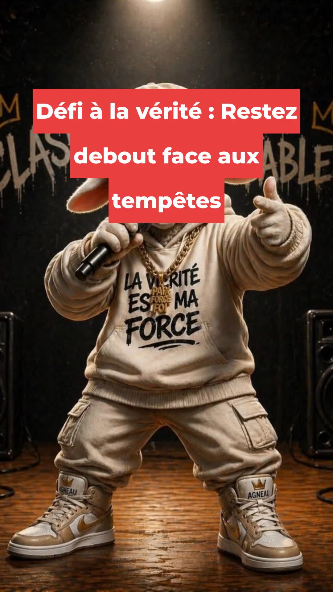 Défi à la vérité : Restez debout face aux tempêtes