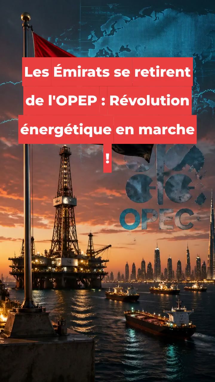 Les Émirats se retirent de l'OPEP : Révolution énergétique en marche !