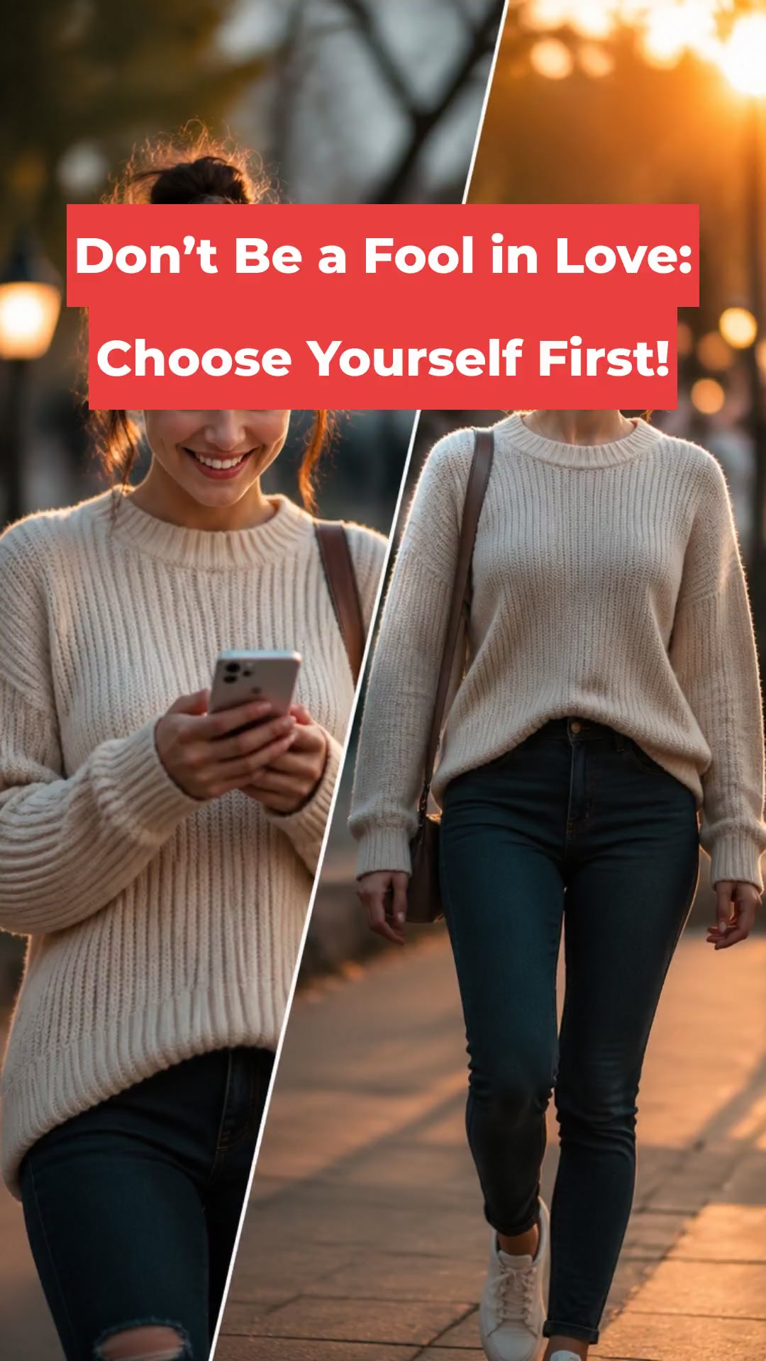 Don’t Be a Fool in Love: Choose Yourself First!