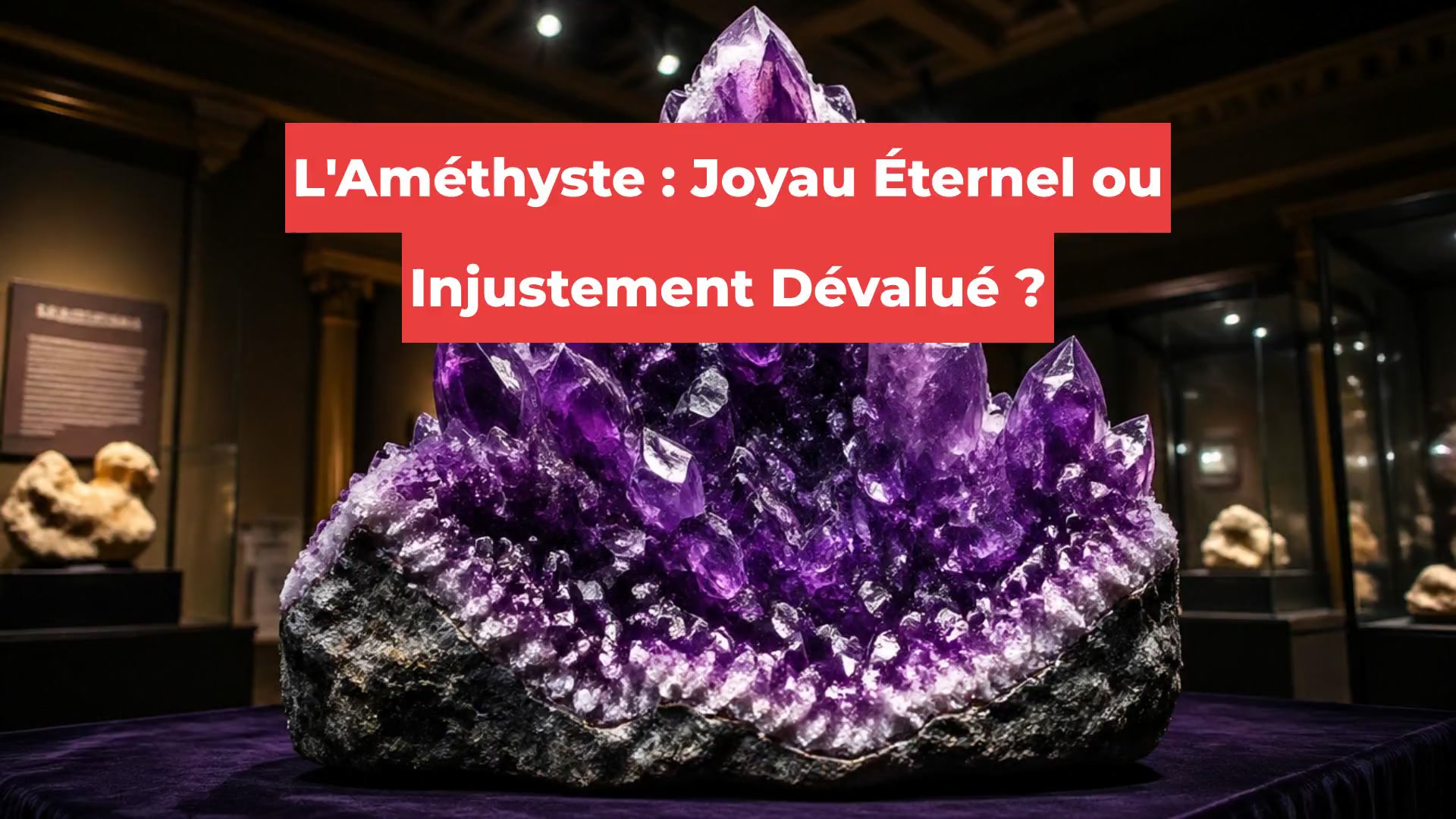 L'Améthyste : Joyau Éternel ou Injustement Dévalué ?