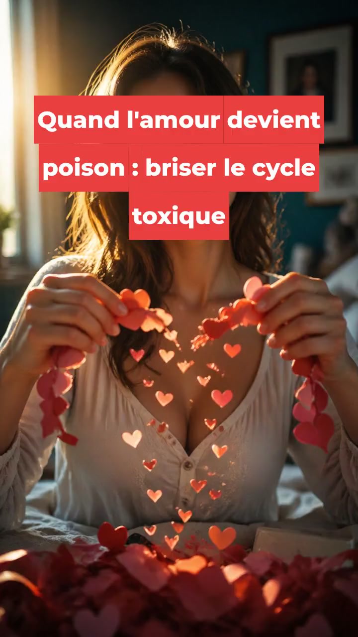 Quand l'amour devient poison : briser le cycle toxique