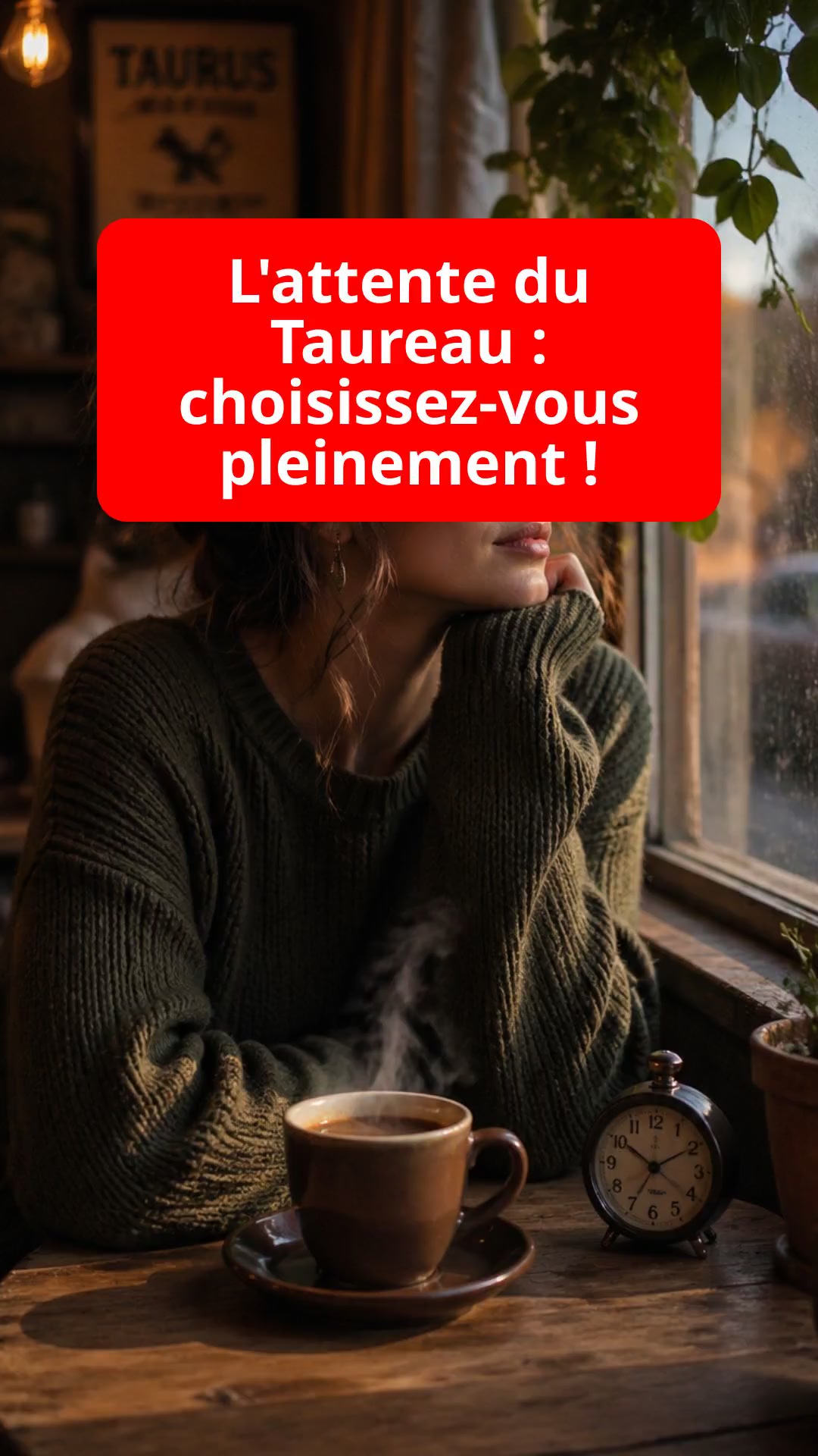 L'attente du Taureau : choisissez-vous pleinement !