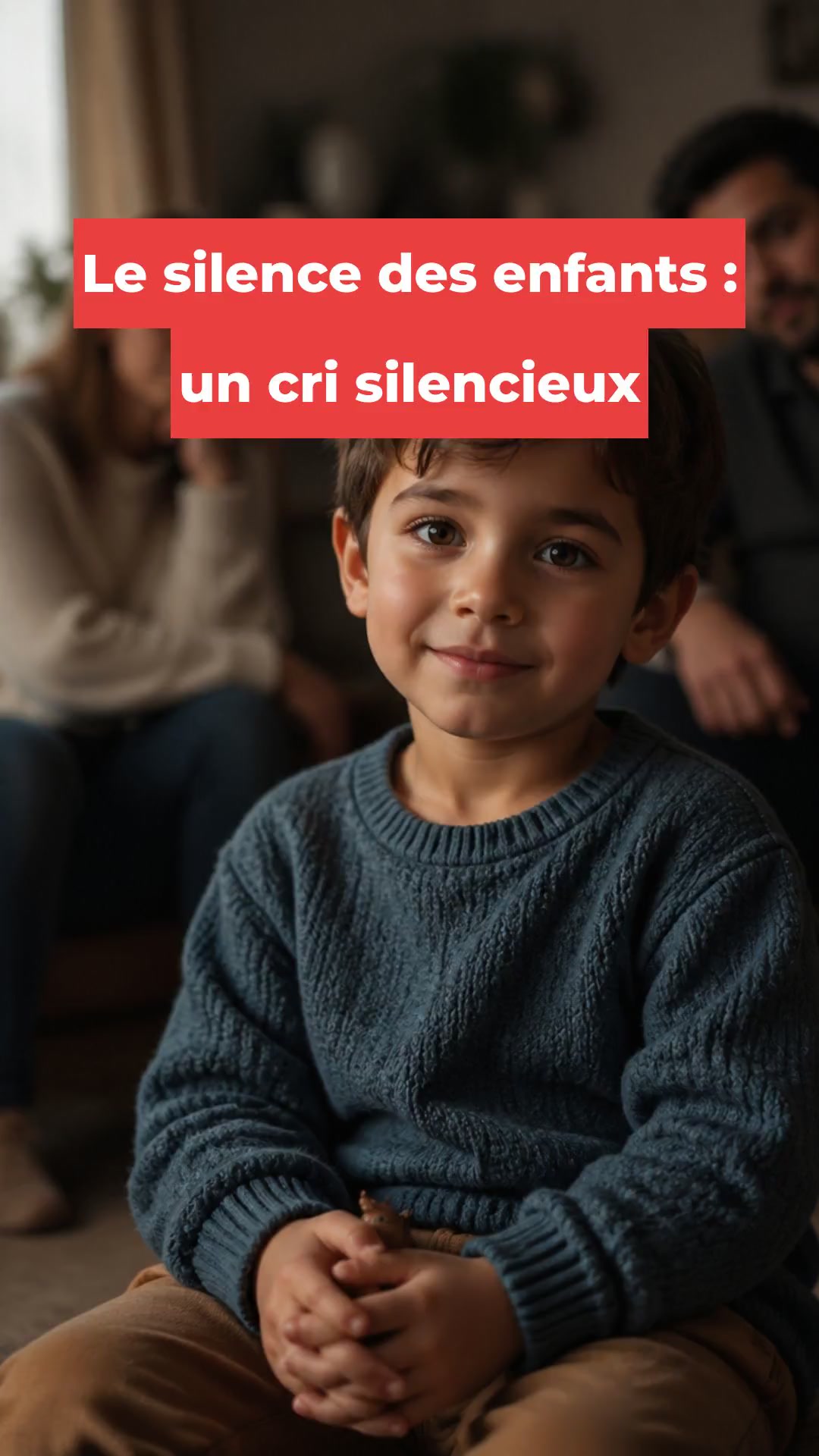 Le silence des enfants : un cri silencieux