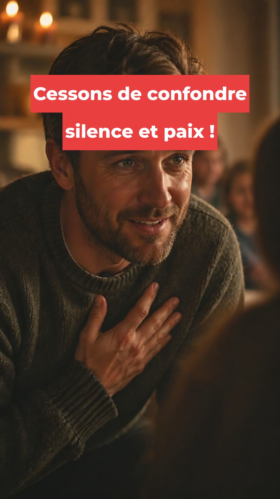 Cessons de confondre silence et paix !