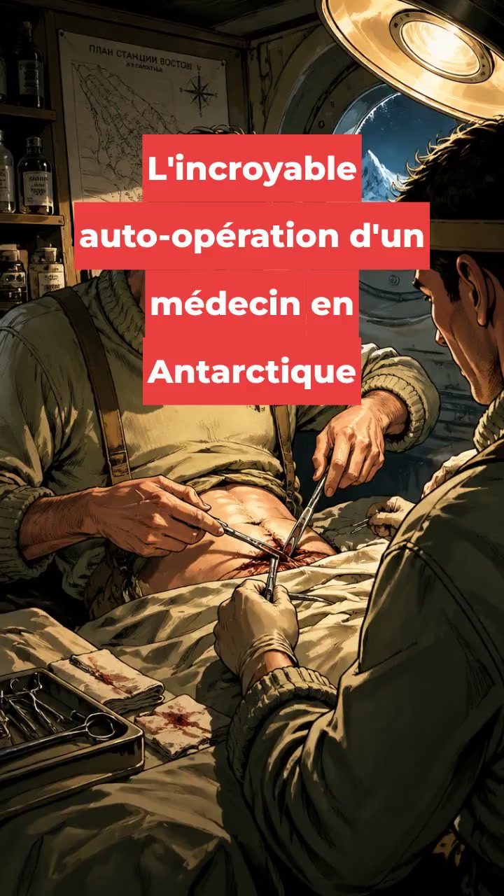 L'incroyable auto-opération d'un médecin en Antarctique