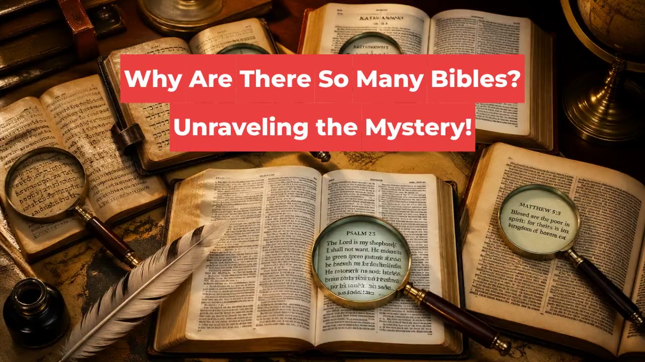 Why Are There So Many Bibles? Unraveling the Mystery!