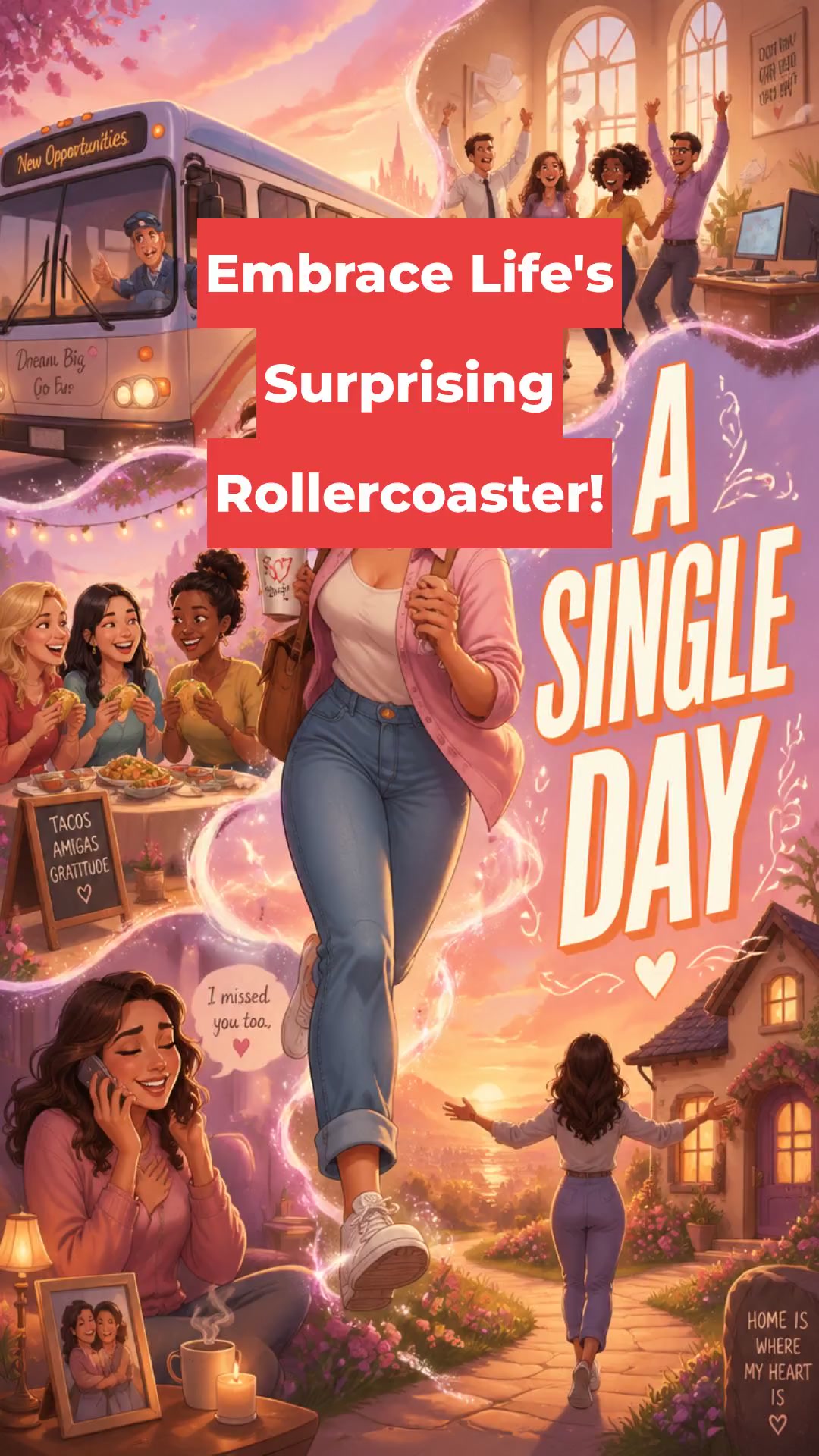 Embrace Life's Surprising Rollercoaster!