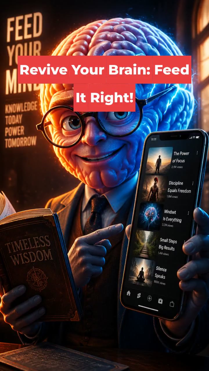 Revive Your Brain: Feed It Right!