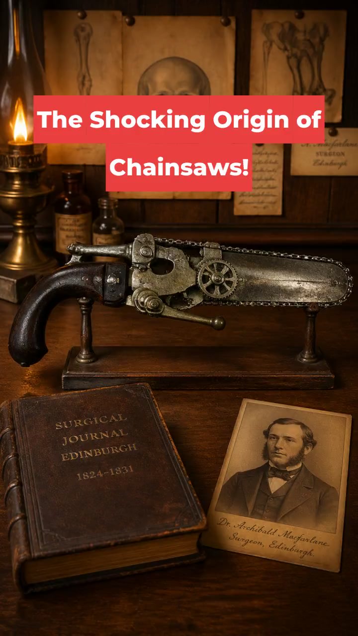 The Shocking Origin of Chainsaws!