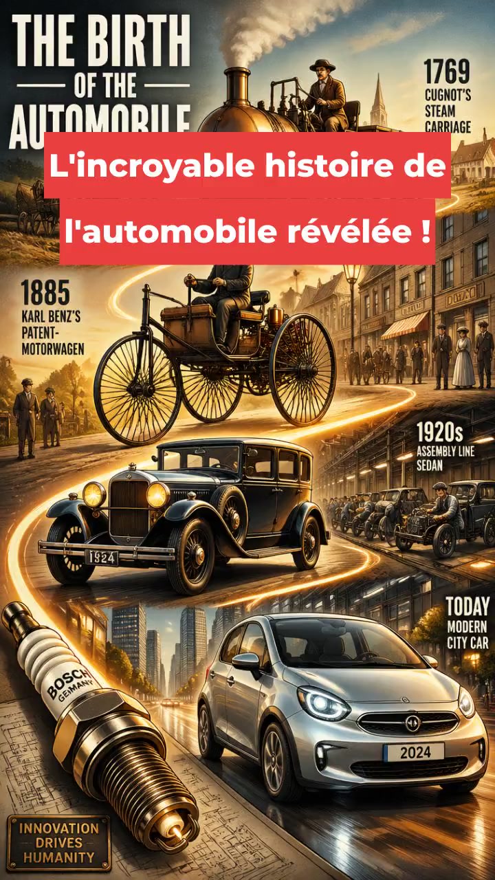 L'incroyable histoire de l'automobile révélée !