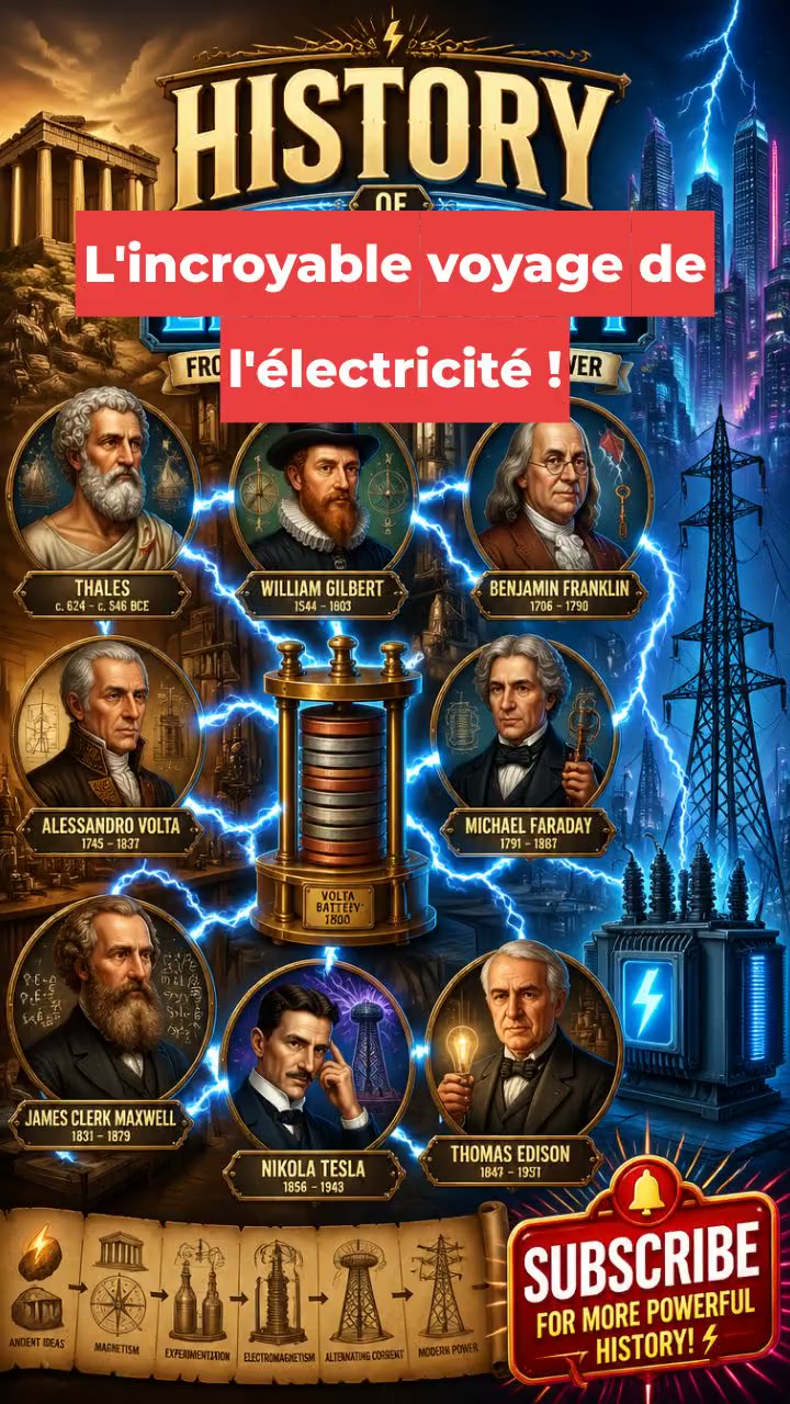 L'incroyable voyage de l'électricité !