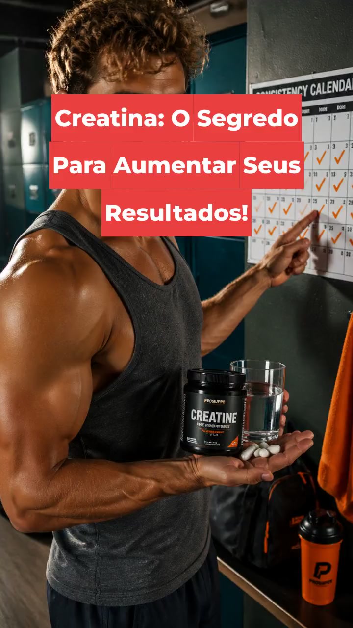 Creatina: O Segredo Para Aumentar Seus Resultados!