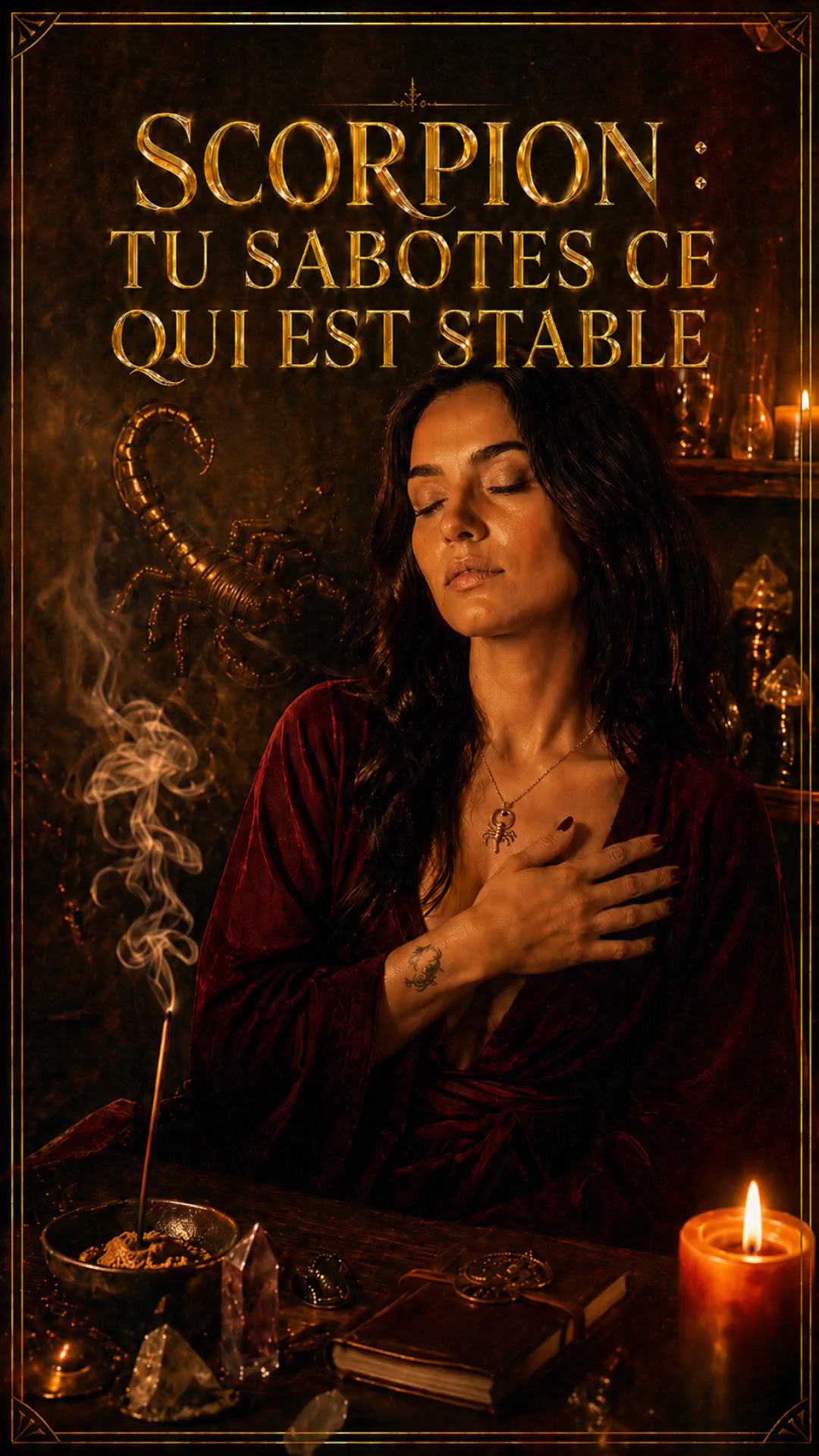 5) SCORPION - TU SABOTES CE QUI EST STABLE