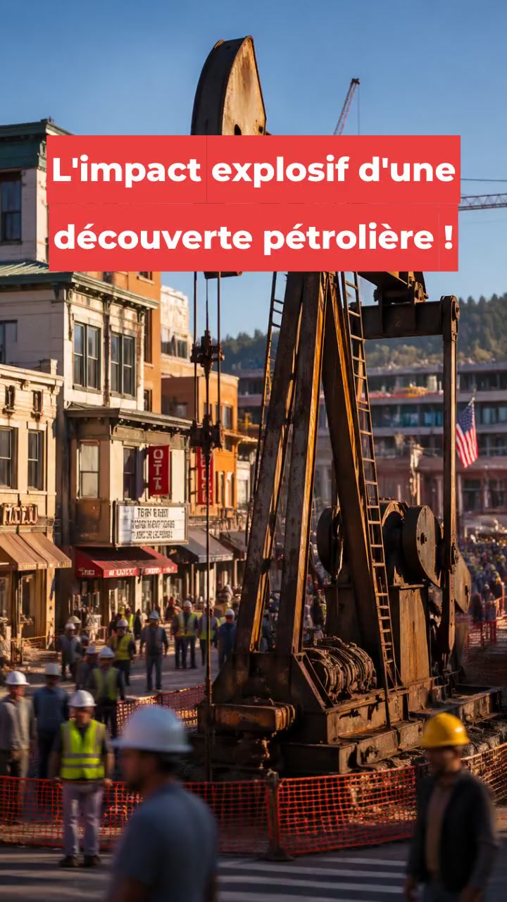 L'impact explosif d'une découverte pétrolière !
