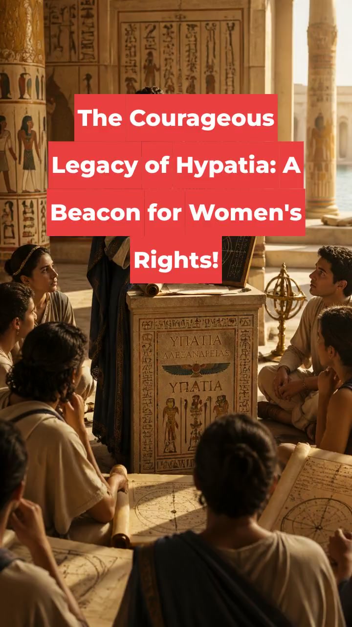 The Courageous Legacy of Hypatia: A Beacon for Women's Rights!