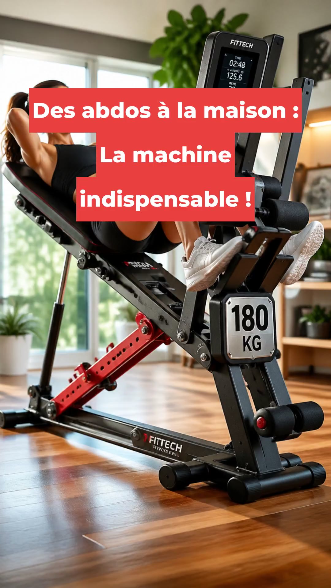 Des abdos à la maison : La machine indispensable !
