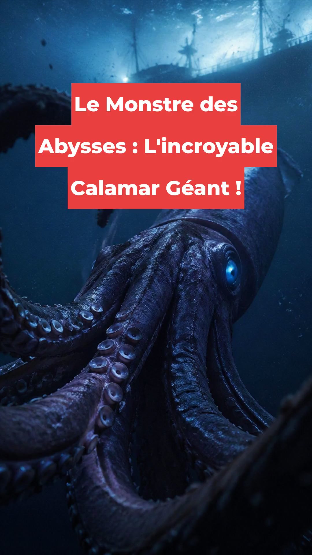 Le Monstre des Abysses : L'incroyable Calamar Géant !