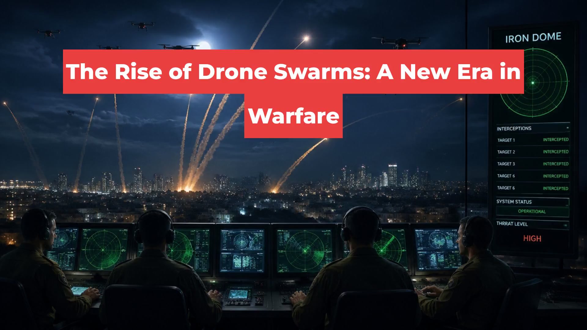 The Rise of Drone Swarms: A New Era in Warfare