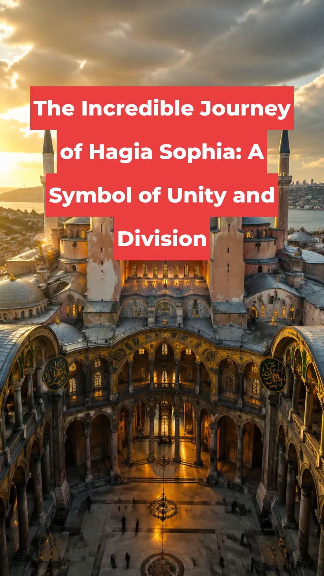 The Incredible Journey of Hagia Sophia: A Symbol of Unity and Division