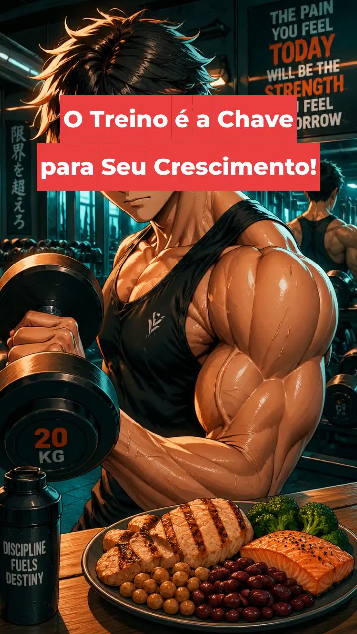 O Treino é a Chave para Seu Crescimento!