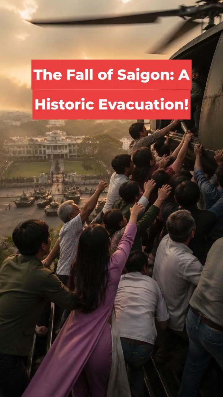The Fall of Saigon: A Historic Evacuation!