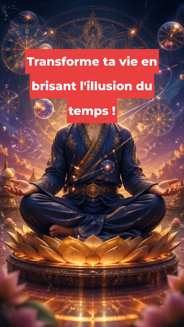 Transforme ta vie en brisant l'illusion du temps !