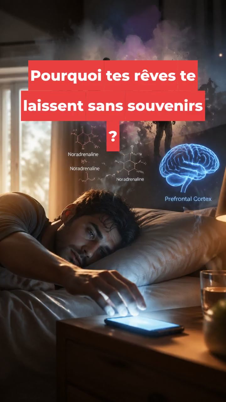 Pourquoi tes rêves te laissent sans souvenirs ?