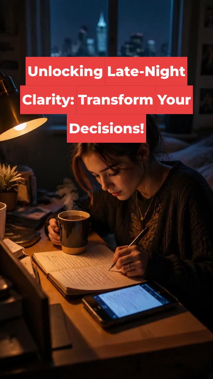 Unlocking Late-Night Clarity: Transform Your Decisions!