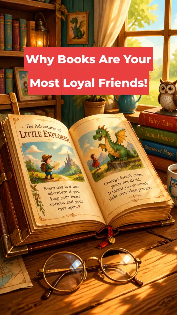 Why Books Are Your Most Loyal Friends!