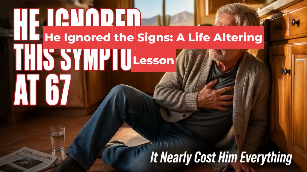 He Ignored the Signs: A Life Altering Lesson